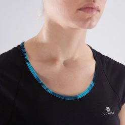 Domyos Exercise & Fitness Apparel Women's Cardio Fitness T-Shirt 500