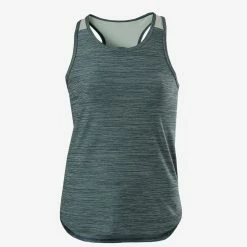 Domyos S500, Breathable Synthetic Gym Tank Top, Girls'