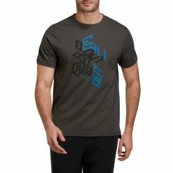 Domyos Regular-Fit Gym And Pilates T-Shirt, Men's