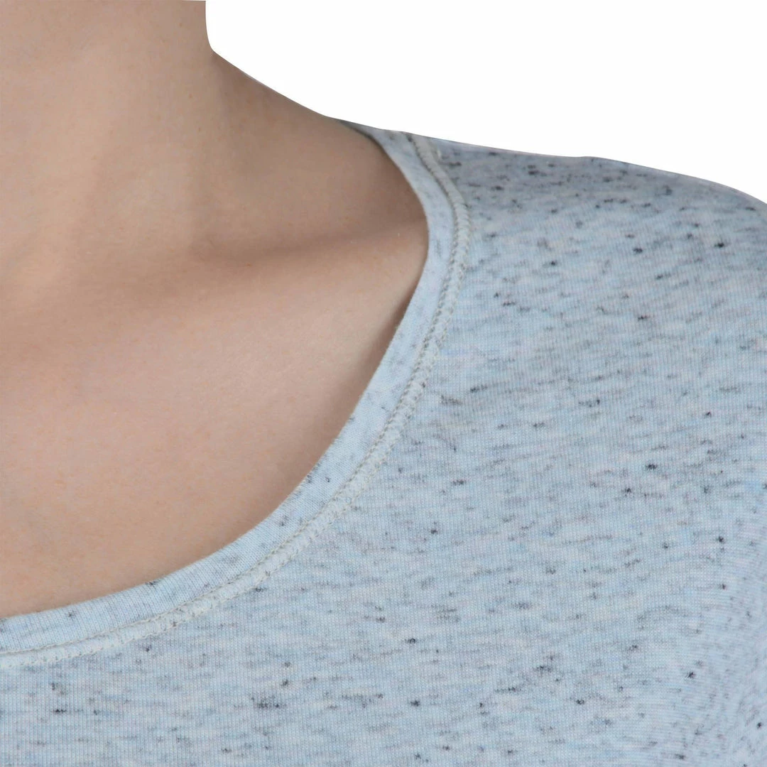 Domyos Exercise & Fitness Apparel Women's Gym & Pilates Regular-Fit Short-Sleeve T-Shirt