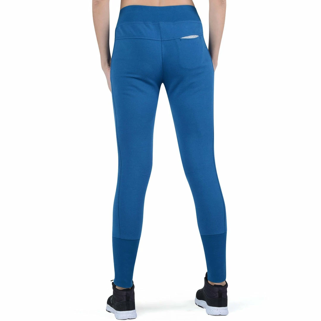 Domyos, Brushed Jersey Zipped-Ankle Gym & Pilates Leggings, Women's
