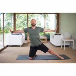 Domyos Men's Gym And Pilates Slim-Fit T-Shirt Exercise & Fitness Apparel