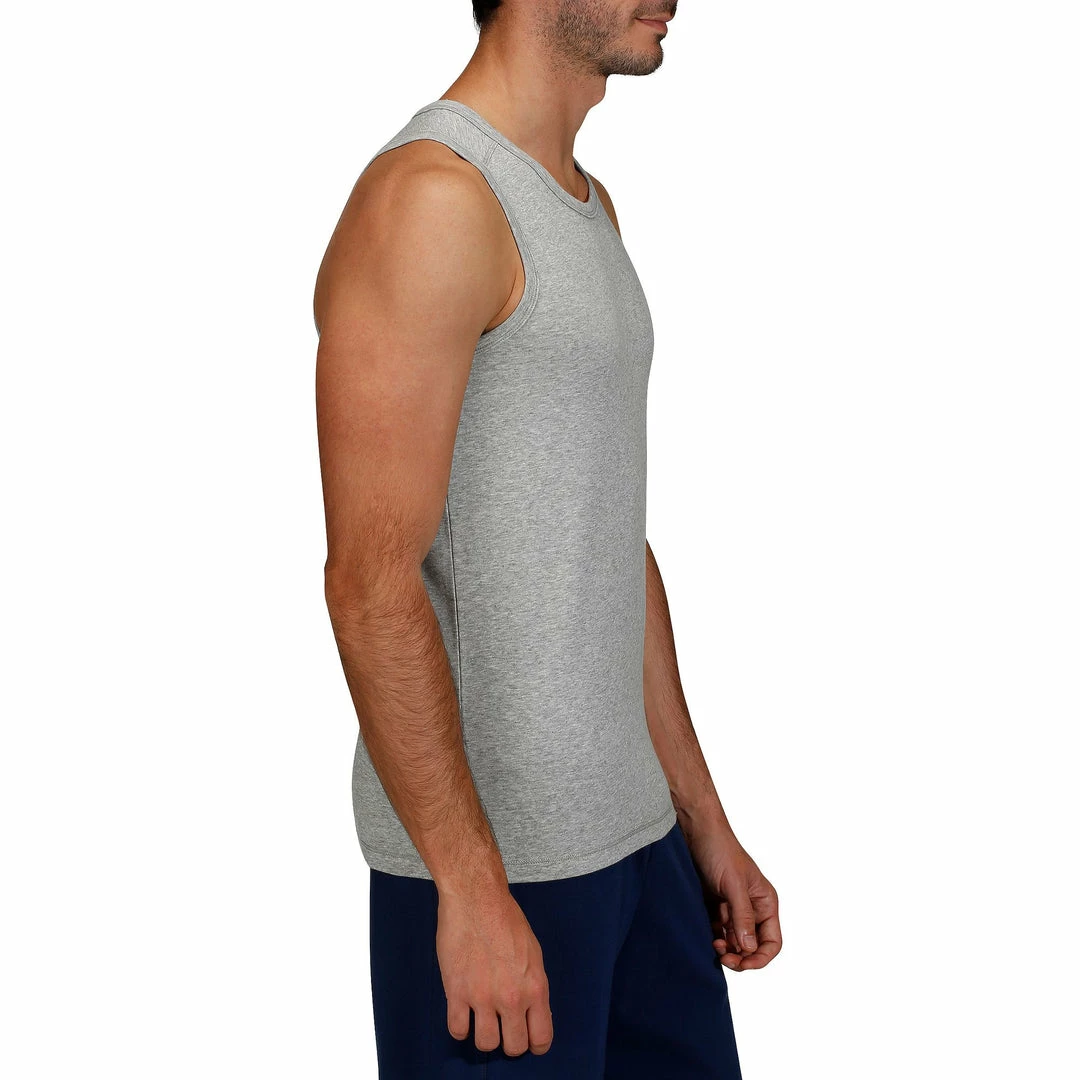 Domyos Exercise & Fitness Apparel Men's Gym & Pilates Tank Top
