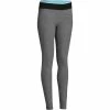 Domyos Exercise & Fitness Apparel Women's Cardio Fitness Contrasting Waistband Leggings Energy