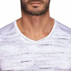 Domyos Men's Gym & Pilates Skinny-Fit T-Shirt