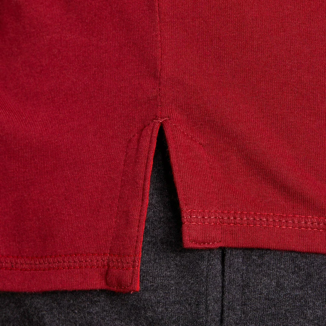 Domyos Men's Gym & Pilates Slim-Fit Cotton T-Shirt