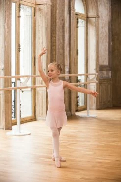 Domyos Leather Demi-Pointe Shoes, Girls'