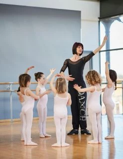 Domyos Leather Demi-Pointe Shoes, Girls'