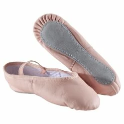 Domyos Leather Demi-Pointe Shoes, Girls'