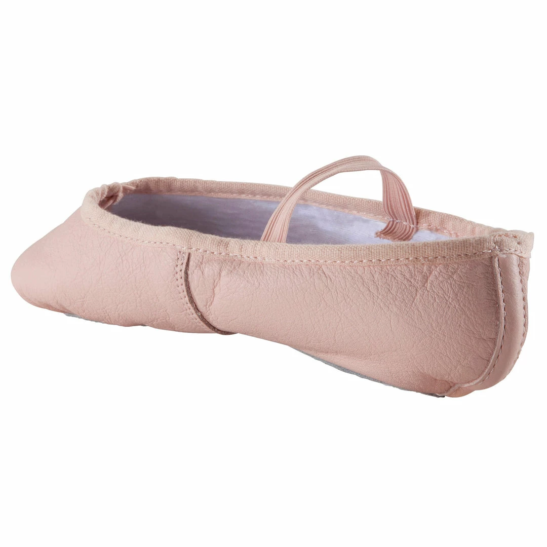 Domyos Leather Demi-Pointe Shoes, Girls'