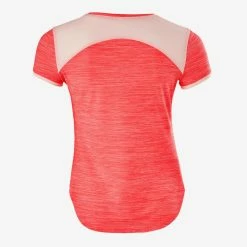 Domyos S500, Short-Sleeved Breathable Synthetic Gym T-Shirt, Girls Exercise & Fitness Apparel