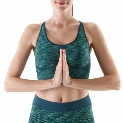 Domyos Yoga Seamless Sports Bra, Women's