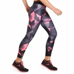 Domyos Women's Cardio Fitness Breathable 7/8 Leggings Energy+