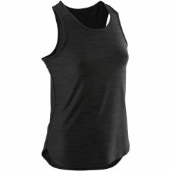 Domyos Girls' Gym Tank Top Breathable Synthetic S500 Exercise & Fitness Apparel