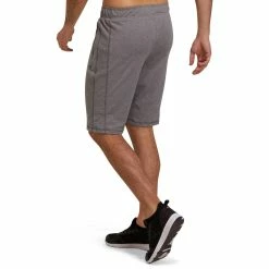 Domyos Slim-Fit Cotton Athletic Shorts, Men's Exercise & Fitness Apparel