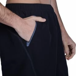 Domyos Men's Cardio Fitness Zip-Pocket Shorts Energy