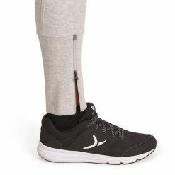 Domyos Exercise & Fitness Apparel Women's Gym & Pilates Zip-Ankle Pants