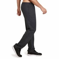 Domyos, Regular-Fit Jersey Gym & Pilates Pants, Men's