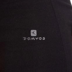 Exercise & Fitness Apparel Domyos Fit+, Cropped Regular Gym & Pilates Pants, Women's