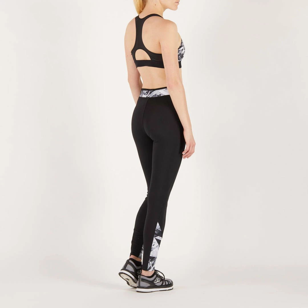 Domyos Exercise & Fitness Apparel Women's Cardio Fitness Zip-Up Bra Energy 500