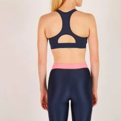 Domyos Exercise & Fitness Apparel Women's Cardio Fitness Zip-Up Bra Energy 500