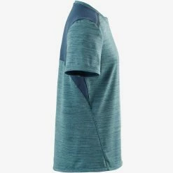 Domyos Exercise & Fitness Apparel Boys' Gym T-Shirt Breathable Synthetic Short-Sleeved S500