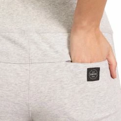 Domyos Exercise & Fitness Apparel Women's Gym & Pilates Zip-Ankle Pants