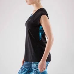 Domyos Exercise & Fitness Apparel Women's Cardio Fitness T-Shirt 500