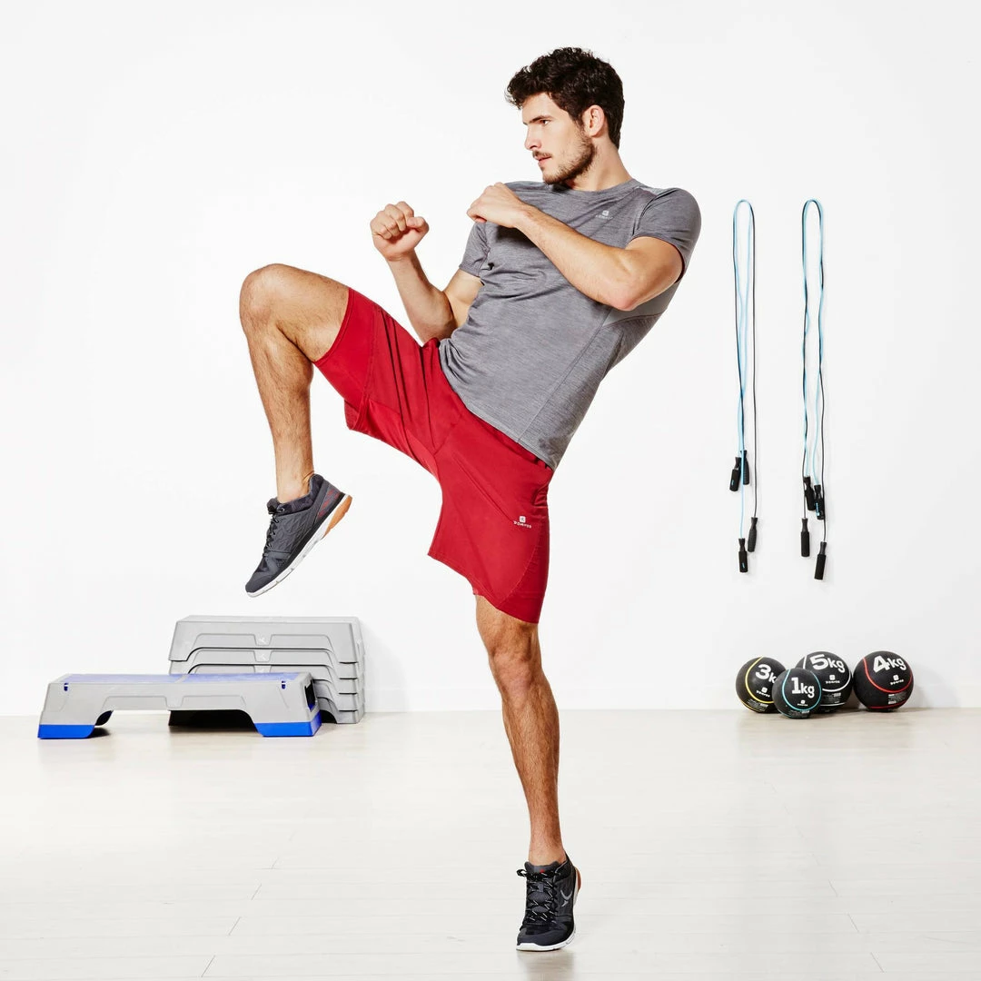 Domyos Exercise & Fitness Apparel Men's Cardio Fitness T-Shirt Energy+