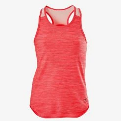 Domyos Girls' Gym Tank Top Breathable Synthetic S500 Exercise & Fitness Apparel