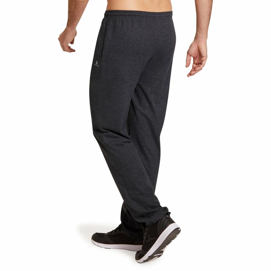 Domyos, Regular-Fit Jersey Gym & Pilates Pants, Men's