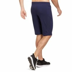 Domyos Slim-Fit Cotton Athletic Shorts, Men's Exercise & Fitness Apparel
