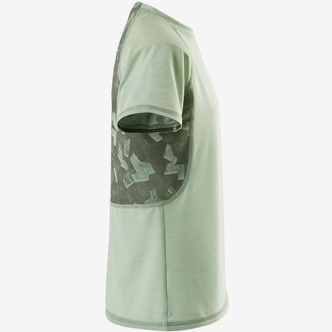 Domyos 500, Breathable Cotton Short-Sleeved Gym T-Shirt, Kids'