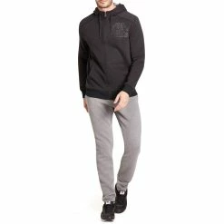 Domyos Gym & Pilates Slim-Fit Brushed Jersey Bottoms