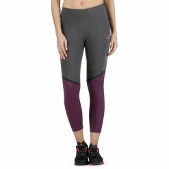 Domyos Gym & Pilates Slim-Fit Cotton Leggings, Women's
