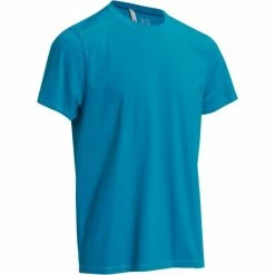 Domyos Nyamba 500, Regular-Fit Pilates And Gentle Gym T-Shirt, Men's Exercise & Fitness Apparel