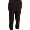 Domyos Women's Gym & Pilates Slim-Fit Cropped Leggings Fit+