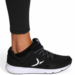 Domyos Women's Gym & Pilates Flat-Stomach Leggings Shape+