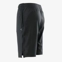 Domyos S500, Synthetic Breathable Gym Shorts, Kids'