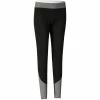 Domyos Women's Cardio Fitness Contrasting Wide Waistband Leggings Energy