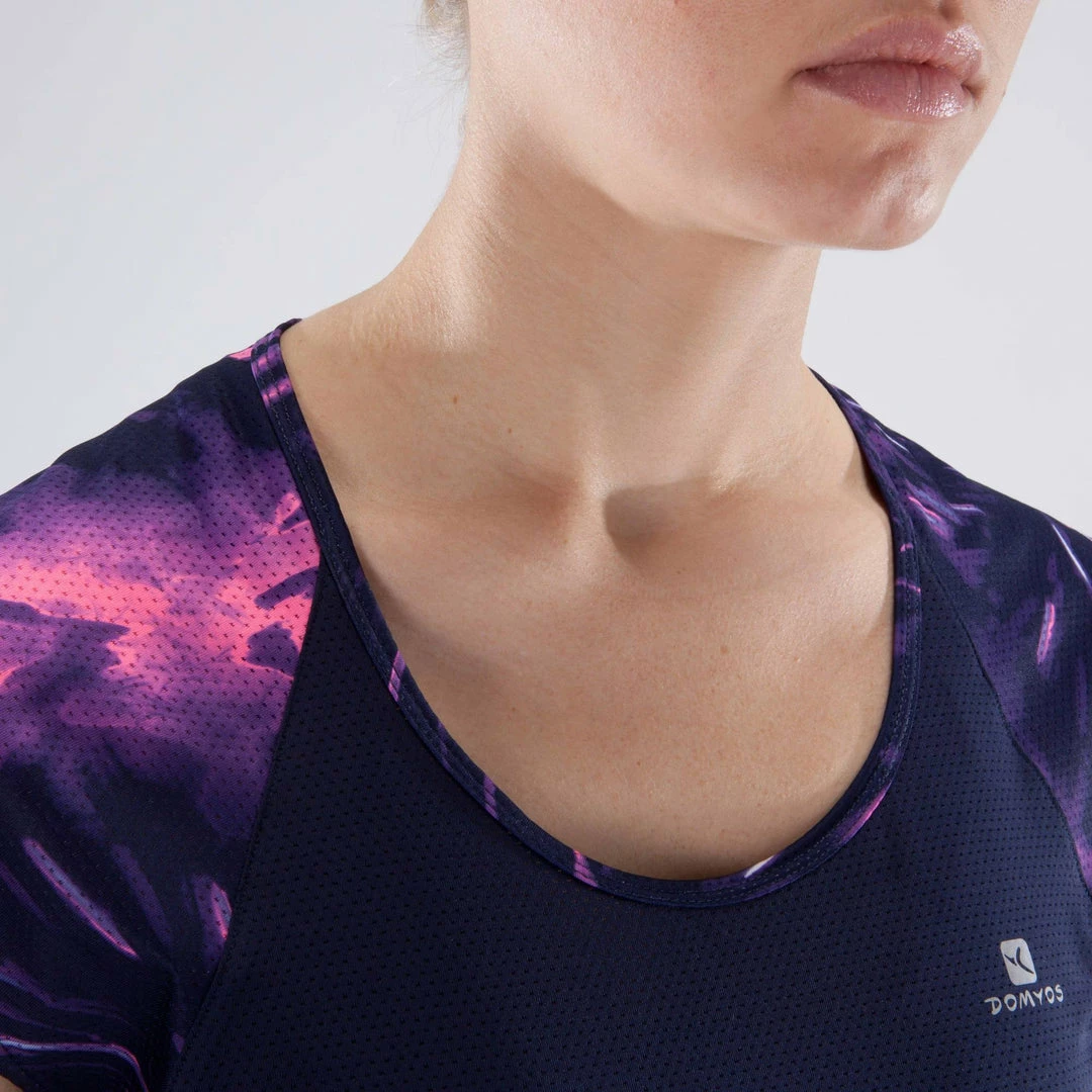 Domyos Exercise & Fitness Apparel Women's Cardio Fitness T-Shirt 500