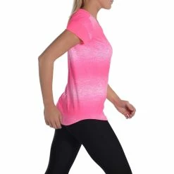 Domyos Exercise & Fitness Apparel Women's Anti-Perspirant Cardio Fitness T-Shirt Energy+