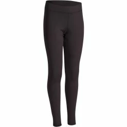 Domyos S500, Warm Breathable Synthetic Gym Leggings, Kids'