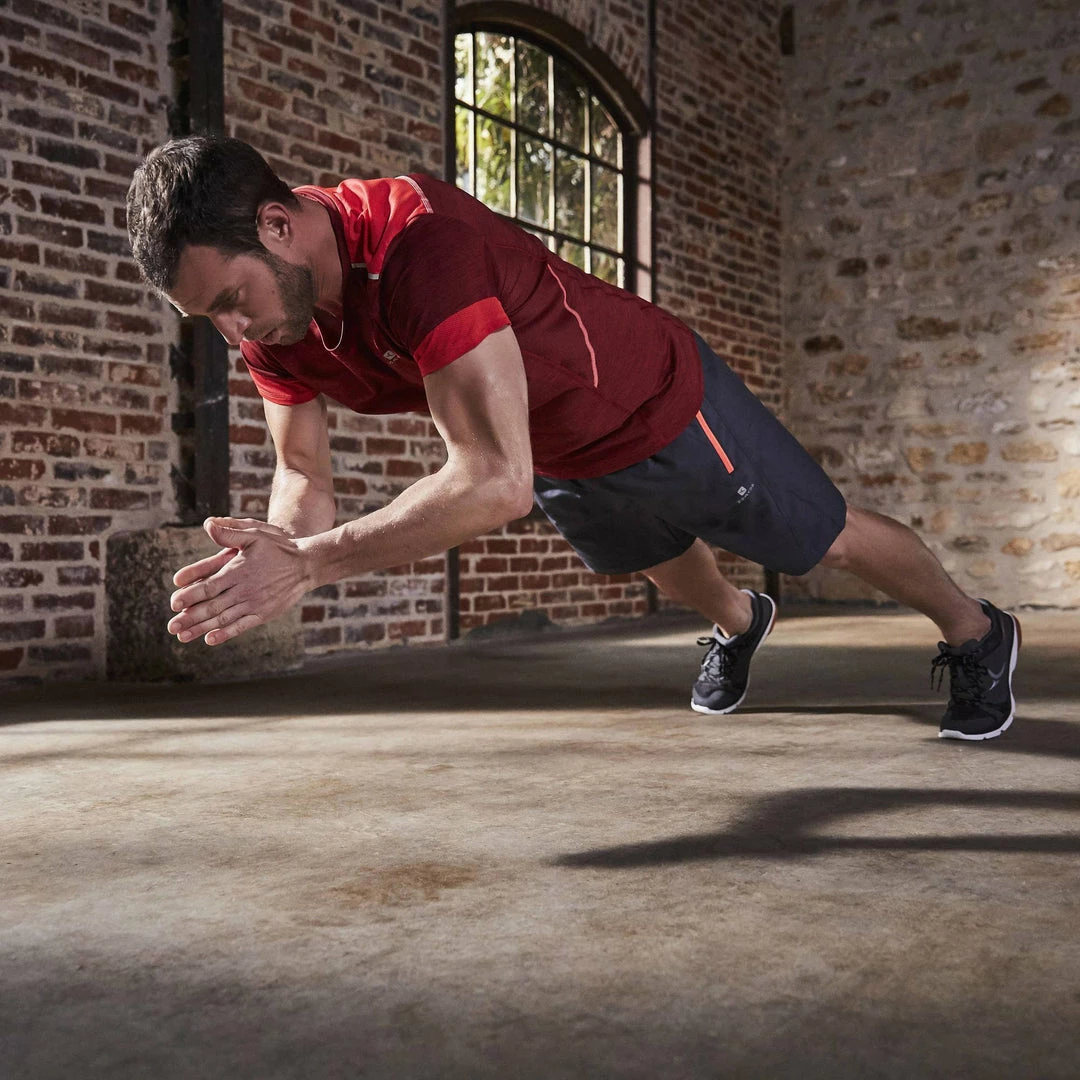 Domyos Exercise & Fitness Apparel Cardio Fitness T-Shirt Energy