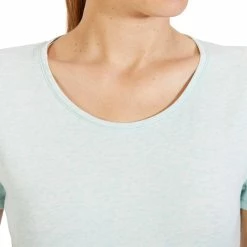 Domyos Women's Fitness Regular Fit Short Sleeved T-Shirt Active Exercise & Fitness Apparel