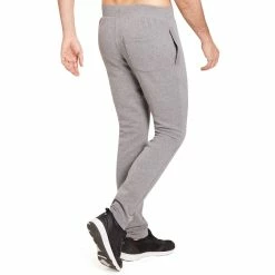 Domyos Gym & Pilates Slim-Fit Brushed Jersey Bottoms