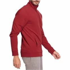 Domyos, Plush-Loop Gym & Pilates Jacket, Men's Exercise & Fitness Apparel