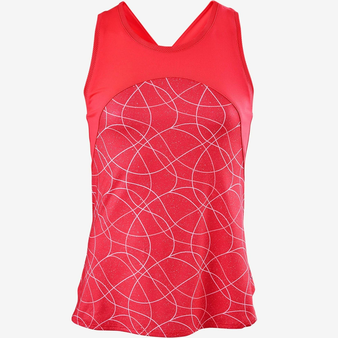 Domyos Girls' Gym Breathable Tank Top S900 Exercise & Fitness Apparel