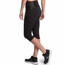 Domyos Women's Cardio Fitness Flat-Stomach Cropped Leggings Shape