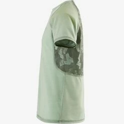 Domyos 500, Breathable Cotton Short-Sleeved Gym T-Shirt, Kids'